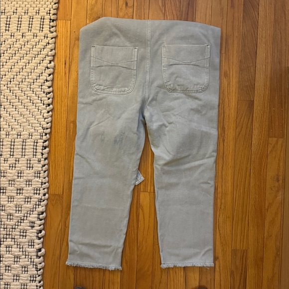 Style Rack Cropped Denim Overalls - Picture 5 of 5